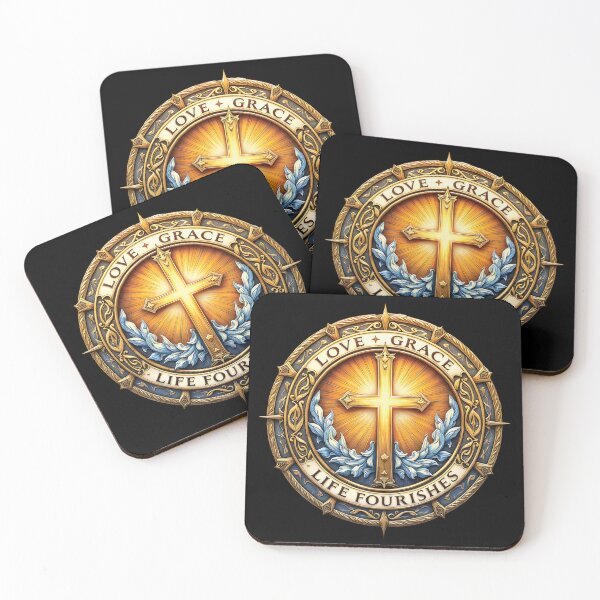 Item preview, LOVE & GRACE Illuminated Emblem designed and sold by Atouke.