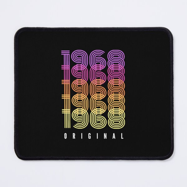 Aperçu de l'œuvre Né(e) en 1968 - Cadeau d'anniversaire 1968 - Original 1968 créée et vendue par DesignByLeo.