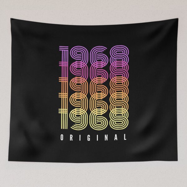 Item preview, Born in 1968 - 1968 Birthday Gift - 1968 Original designed and sold by DesignByLeo.