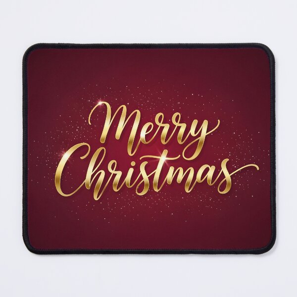 Item preview, Merry Christmas lettering in gold lettering designed and sold by Djantrix.