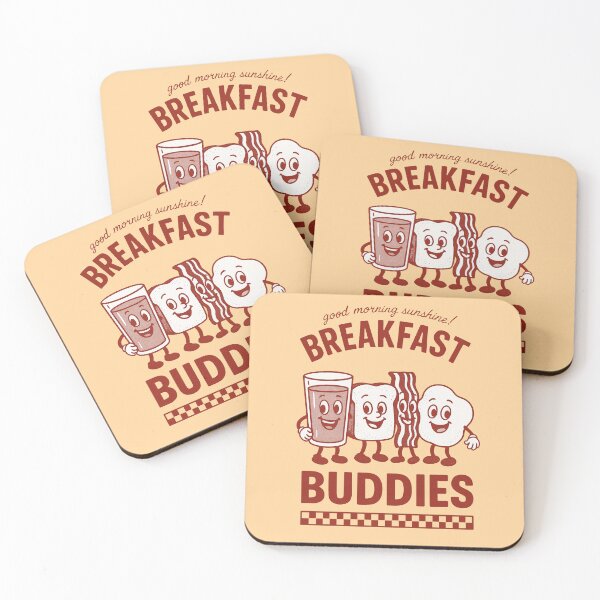 Item preview, Good Morning Breakfast Buddy Crew designed and sold by PrintSmithArt.