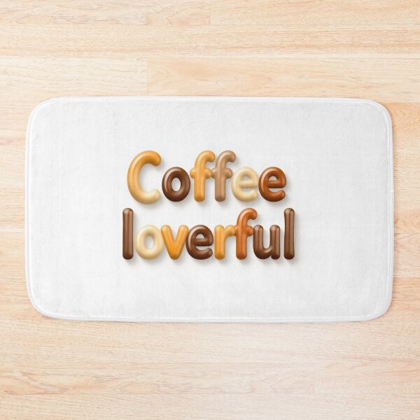 Item preview, Coffee loverful typographic design  designed and sold by Happyhoo1.