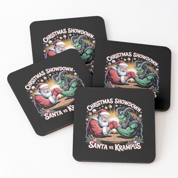 Item preview, Christmas Showdown – Santa vs Krampus designed and sold by KJMPX.