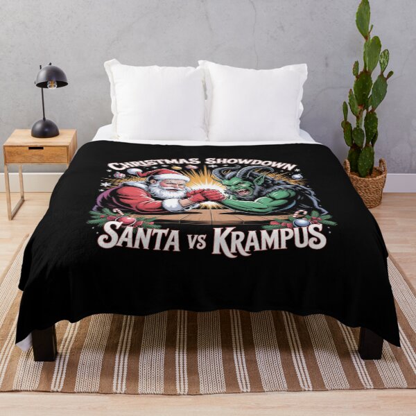 Item preview, Christmas Showdown – Santa vs Krampus designed and sold by KJMPX.