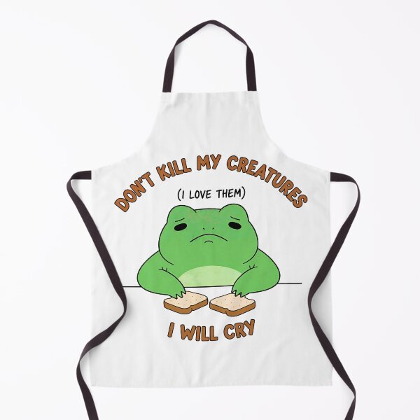 Item preview, Don’t Kill My Creatures I Will Cry Funny Gamer Frog Meme  designed and sold by gear-posters.