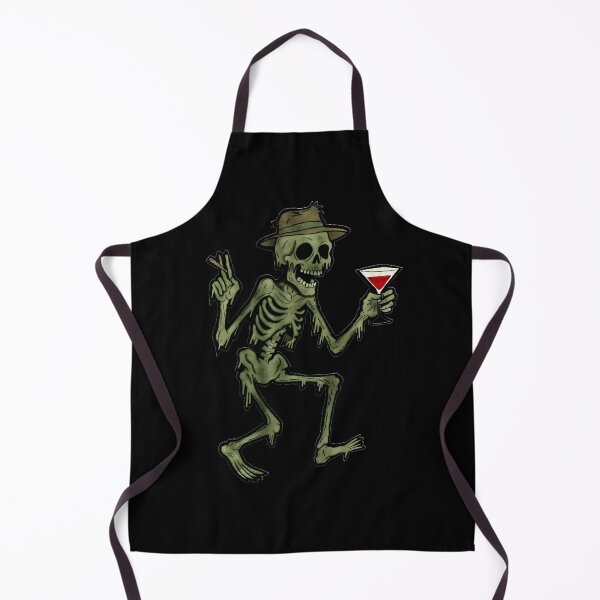 Item preview, Social D zombie skelly designed and sold by DropkickMolotov.
