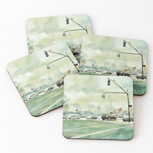 Item preview, Snow Intersection designed and sold by RCWatercolours.