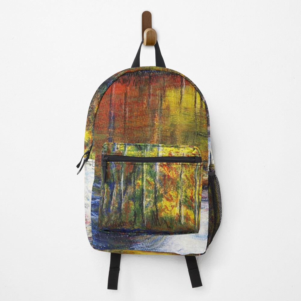 Vista previa del artículo con la obra «Mochila», diseñado y vendido por RandySprout.