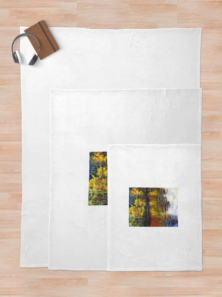 Imagen 5 de 6, Manta con la obra Turkey Creek in the Fall, diseñada y vendida por Randy Sprout Fine Art.