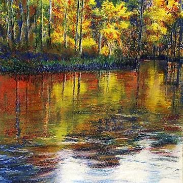 Imagen de la obra Turkey Creek in the Fall de Randy Sprout Fine Art