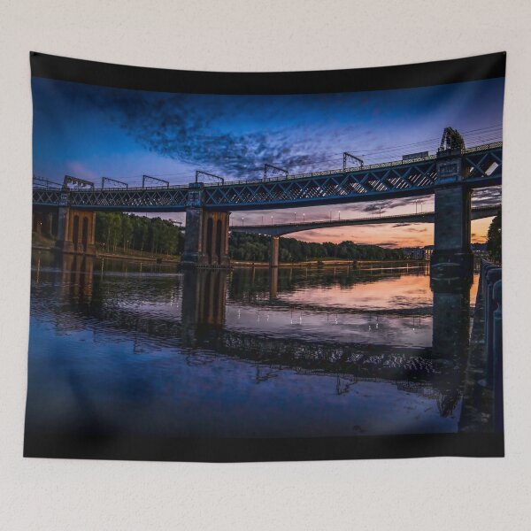 Item preview, Edward VII Bridge Sunset designed and sold by axp7884.