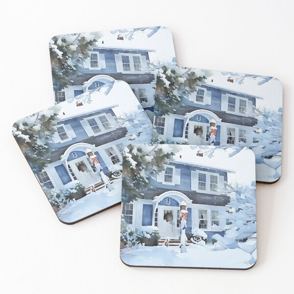 Item preview, Snowing Suburbia designed and sold by RCWatercolours.