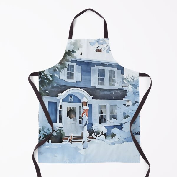 Item preview, Snowing Suburbia designed and sold by RCWatercolours.