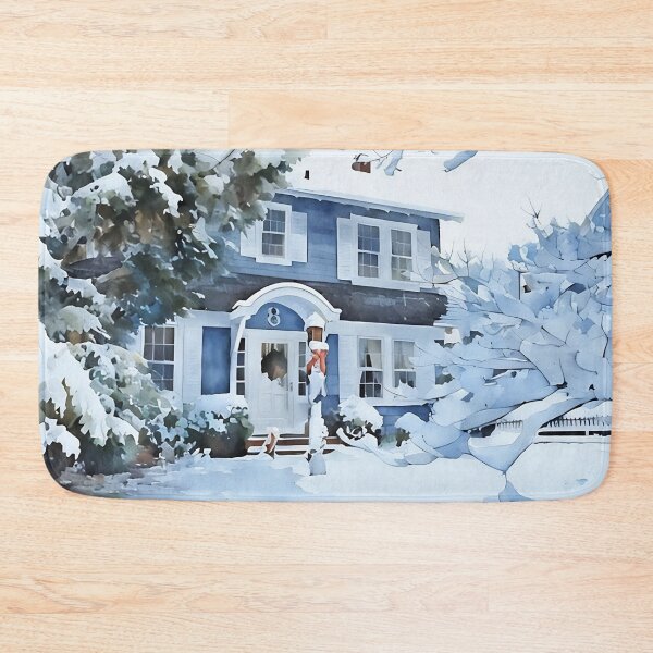 Item preview, Snowing Suburbia designed and sold by RCWatercolours.
