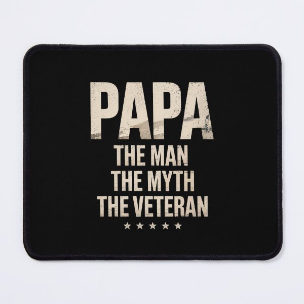 Item preview, Papa The Man The Myth The Veteran Patriotic designed and sold by Gogetgiggles.