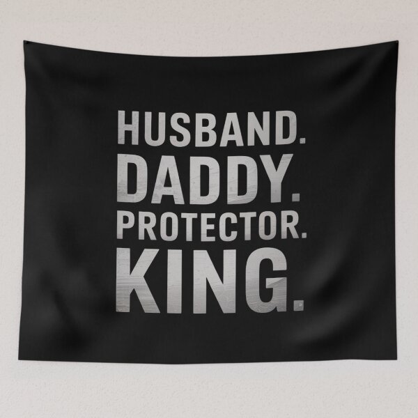 Item preview, Husband Daddy Protector King – Strong Father Quote designed and sold by Gogetgiggles.