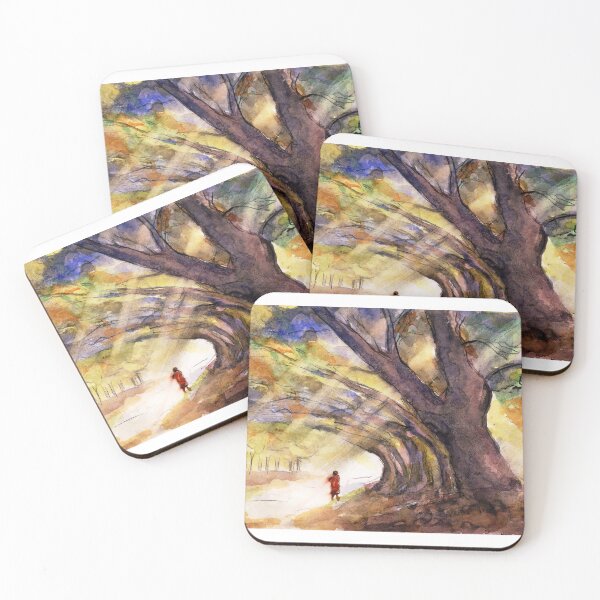Item preview, Row of Trees Burma designed and sold by Randy Sprout Fine Art.