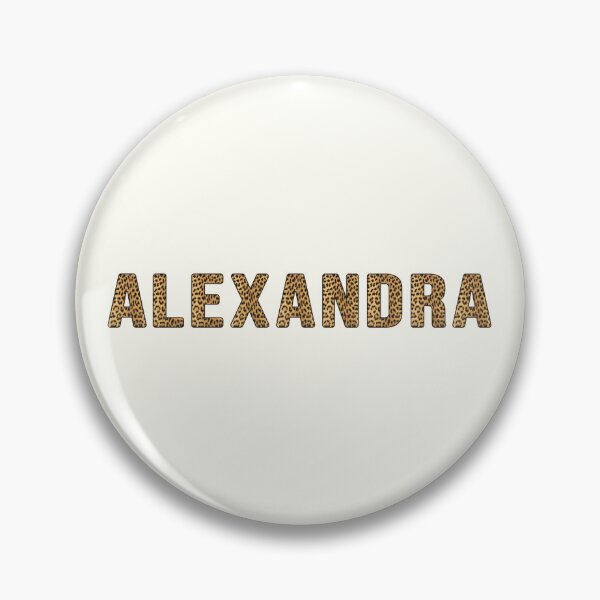 Item preview, Alexandra Name Leopard Print designed and sold by Jeallan Designs.