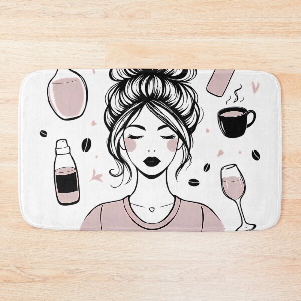 Item preview, Running On Coffee And Dry Shampoo Mom Life designed and sold by DrawDrip.