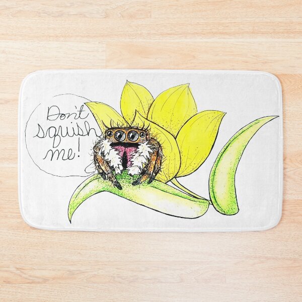 Item preview, "Don't Squish Me!" Spooder Illustration  designed and sold by Gyngr-art.