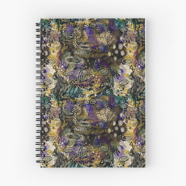 Item preview, Mixed media abstract doodles, painterly designed and sold by sueshormanart.