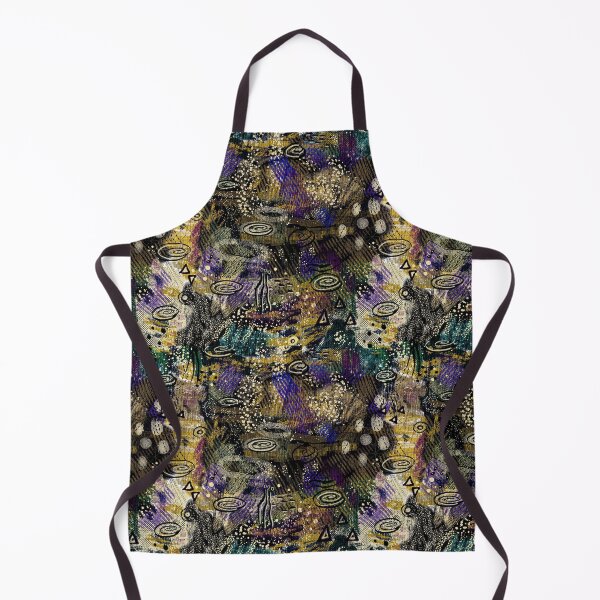 Item preview, Mixed media abstract doodles, painterly designed and sold by sueshorman.