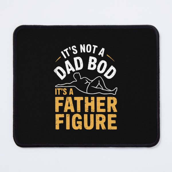 Item preview, Not A Dad Bod Father Figure Retro Funny Dad Design designed and sold by Gogetgiggles.