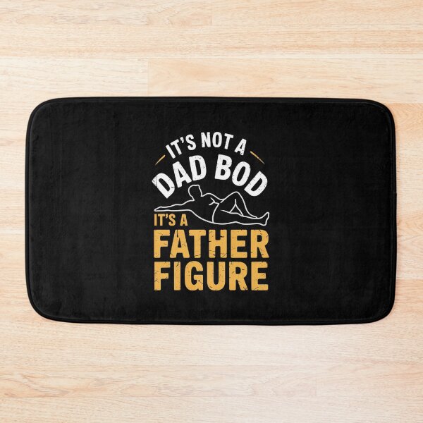 Item preview, Not A Dad Bod Father Figure Retro Funny Dad Design designed and sold by Gogetgiggles.