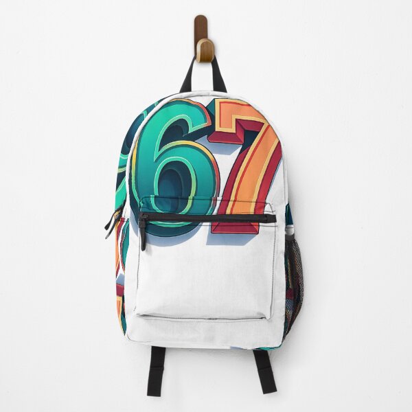 Item preview, 6 7 Six Seven 3D Typography designed and sold by WHITE FLAME PRINTS.