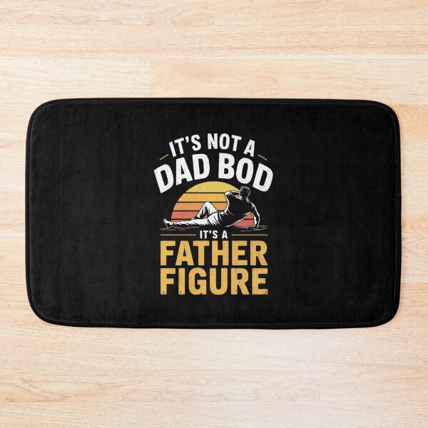 Item preview, Not A Dad Bod Father Figure Retro Funny Dad Design designed and sold by Gogetgiggles.