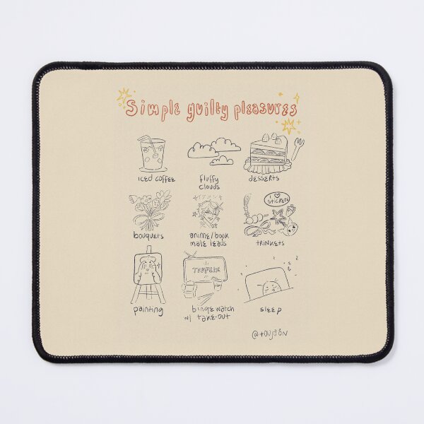 Item preview, My Guilty Pleasures – Aesthetic Comforts & Cozy Chaos Collection designed and sold by lunajoon.