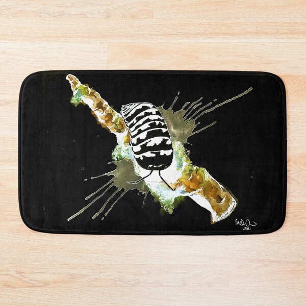 Item preview, Armadillidium Maculatum "Zebra" Isopod Digitally Edited Watercolor designed and sold by Gyngr-art.