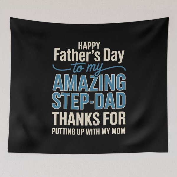 Item preview, Happy Father’s Day Amazing Step Dad – Funny Stepdad Appreciation Design designed and sold by Gogetgiggles.
