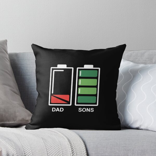 Item preview, Dad Low Battery Sons Full Battery – Funny Family Energy Design designed and sold by Gogetgiggles.