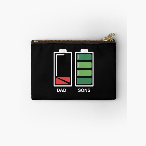 Item preview, Dad Low Battery Sons Full Battery – Funny Family Energy Design designed and sold by Gogetgiggles.