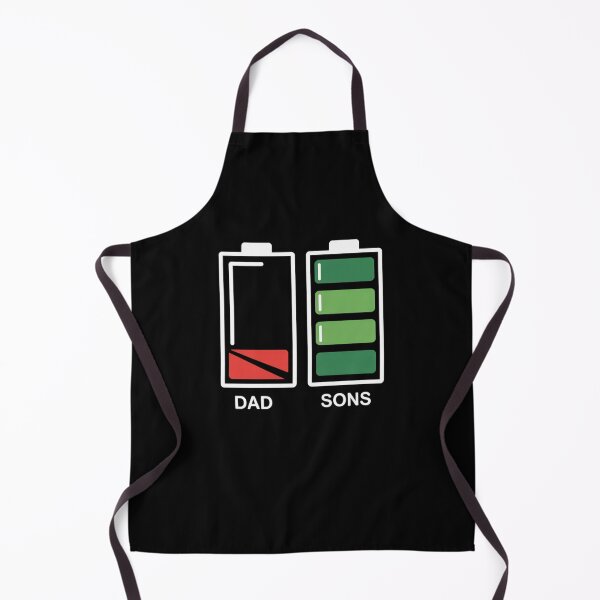 Item preview, Dad Low Battery Sons Full Battery – Funny Family Energy Design designed and sold by Gogetgiggles.