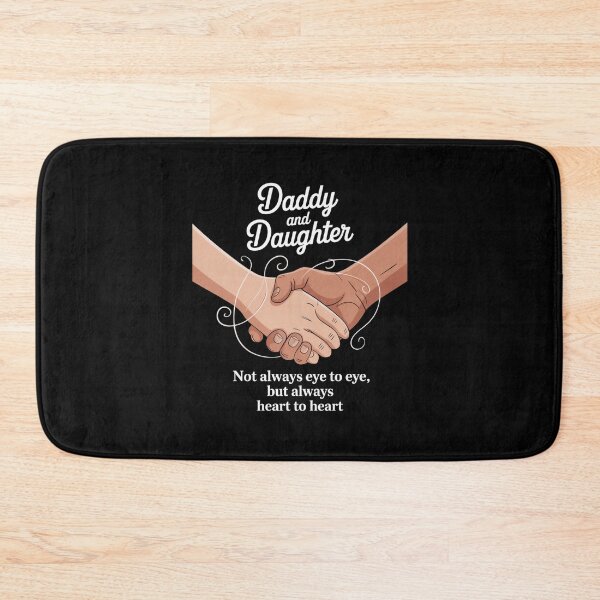 Item preview, Daddy and Daughter Heart to Heart Quote Design designed and sold by Gogetgiggles.