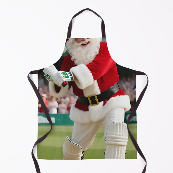 Item preview, Santa playing cricket. designed and sold by Nomad-Maynard.
