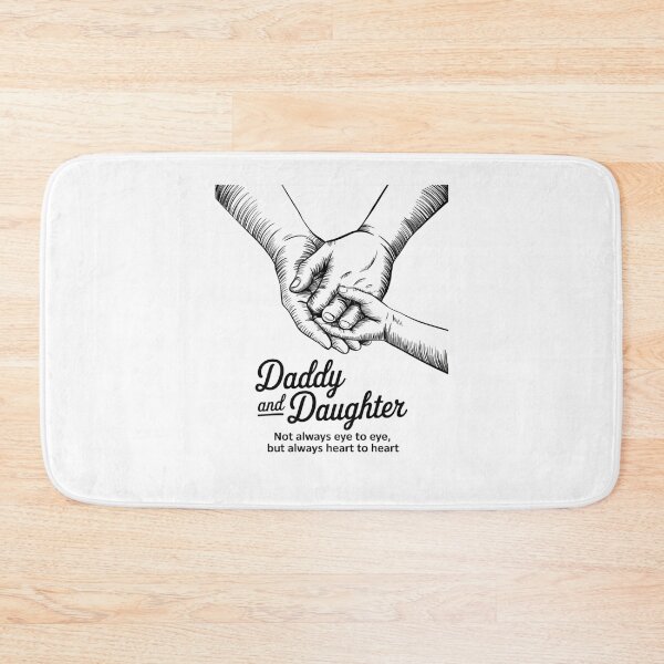 Item preview, Daddy and Daughter Heart to Heart Quote Design designed and sold by Gogetgiggles.