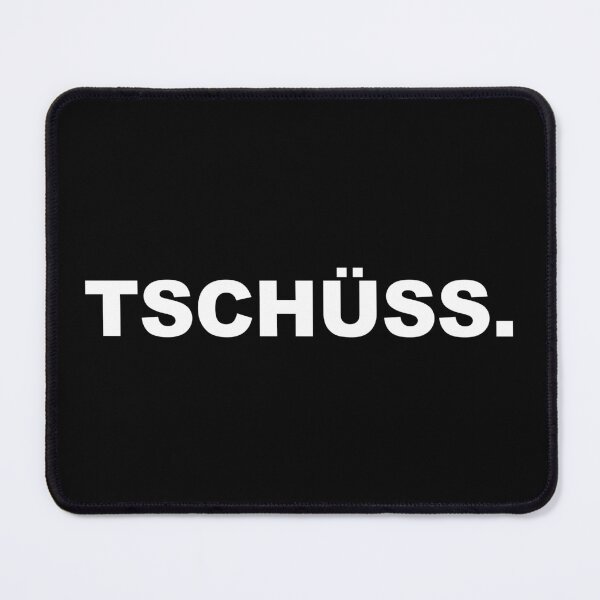 Item preview, Tschüss. – Minimalist Goodbye Shirt designed and sold by CurlyDude.