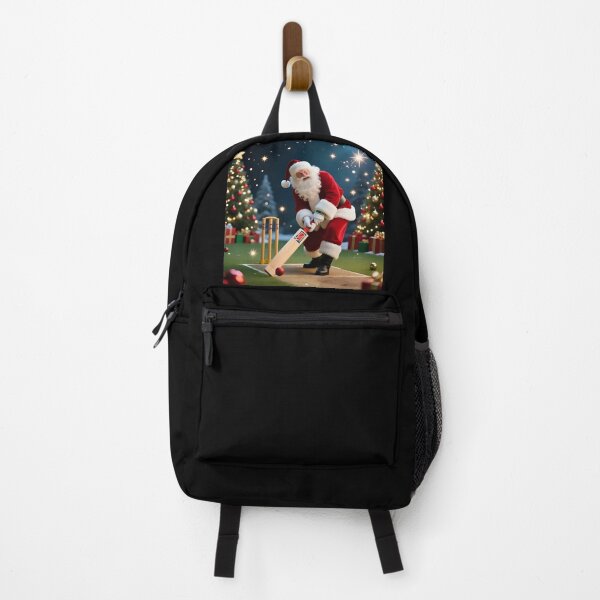 Item preview, Santa playing cricket.   designed and sold by Nomad-Maynard.
