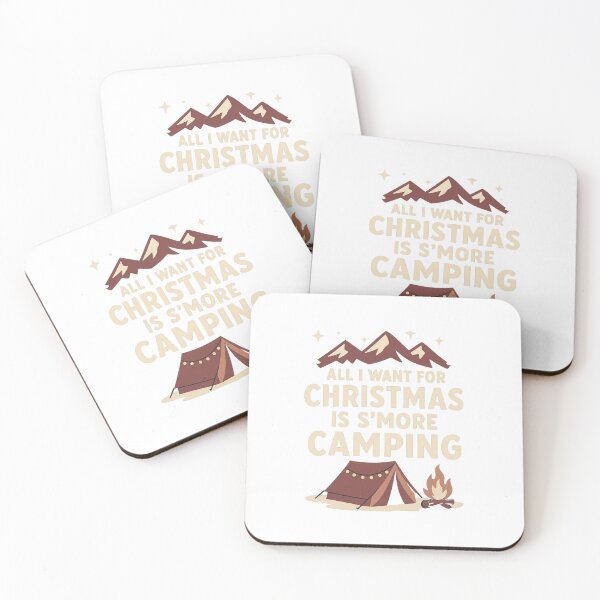 Item preview, Hiking Christmas Shirt - Happy Camper Holiday Outdoor Adventure Tee designed and sold by BreakthroughW.