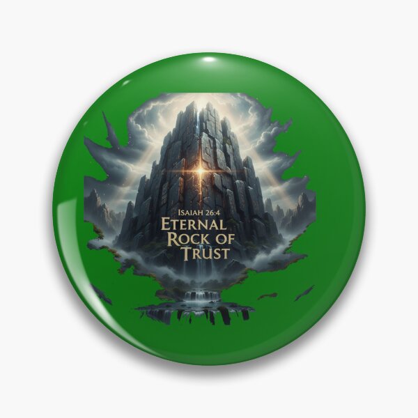 Item preview, Eternal Rock of Trust – Isaiah 26:4  , designed and sold by PaintMeWorld.