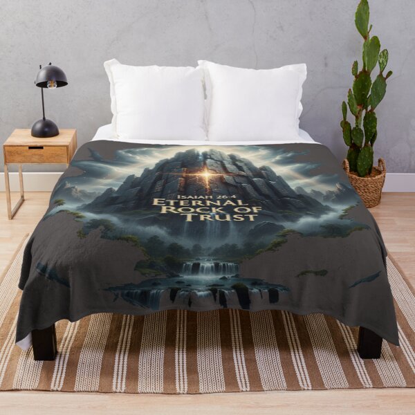 Item preview, Eternal Rock of Trust – Isaiah 26:4  , designed and sold by PaintMeWorld.