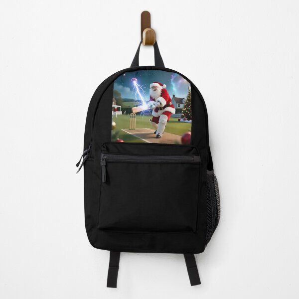 Item preview, Santa playing cricket.   designed and sold by Nomad-Maynard.