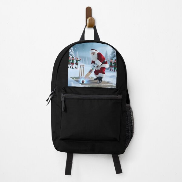 Item preview, Santa playing cricket.   designed and sold by Nomad-Maynard.