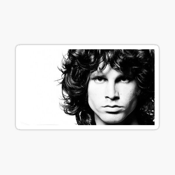 Jim Morrison Stickers | Redbubble