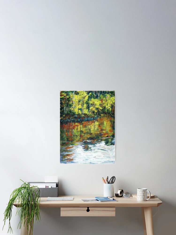 Aperçu 2 sur 3. Poster avec l'œuvre Turkey Creek Nature Trail  créée et vendue par Randy Sprout Fine Art.