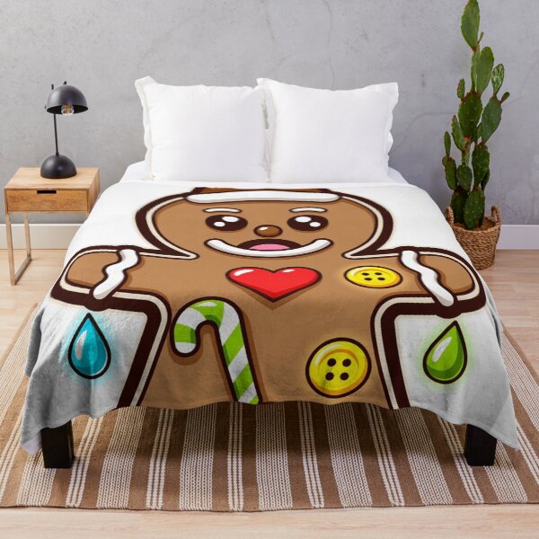 Item preview, Heartdrop Honeybun – Cute Christmas Gingerbread Character designed and sold by Vertura Group.