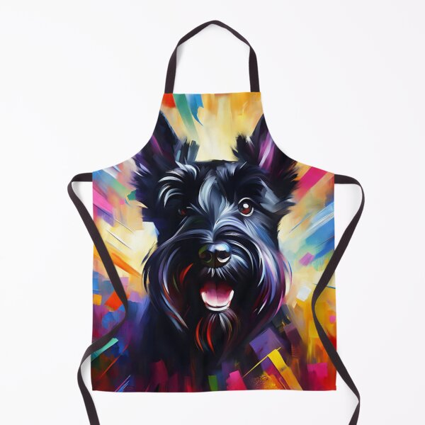 Item preview, Scottish Terrier Black Dog Acrylic Print Pet Portrait Scottie Lovers designed and sold by Puppy Puzzles Plus.